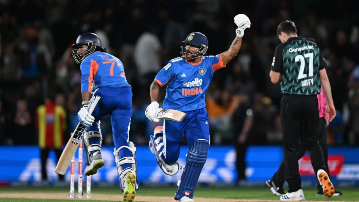 Tilak Varma guides India over the line in thrilling T20I against New Zealand Tilak Varma guides India over the line in thrilling T20I against New Zealand