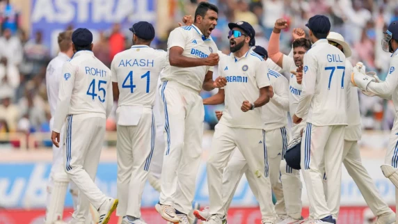 James Anderson reaches wicket milestone but India hammer England in final Test
