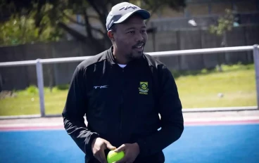 SA Women's hockey assistant coach Inky Zondi