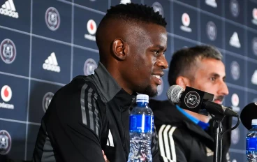 Orlando Pirates captain Innocent Maela