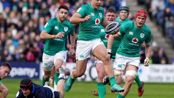 Ireland on brink of Grand Slam after beating Scotland at Murrayfield