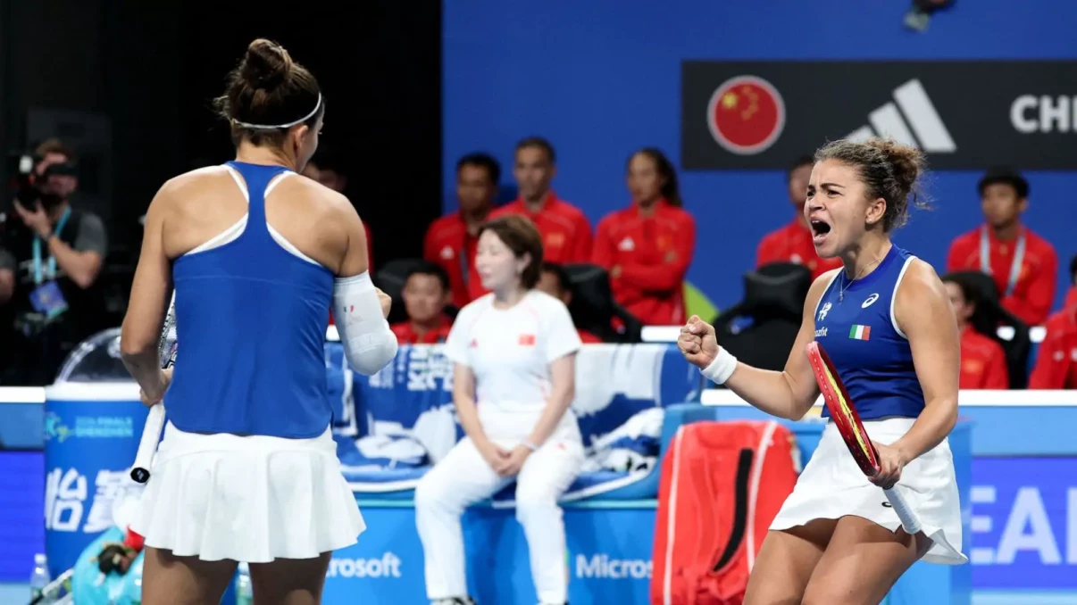 Paolini stars as Italy rally past China to reach Billie Jean King Cup semis Paolini stars as Italy rally past China to reach Billie Jean King Cup semis