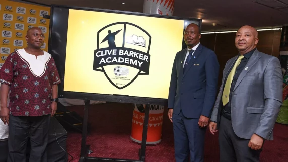 SAFA launch Clive Barker Academy to focus on football education