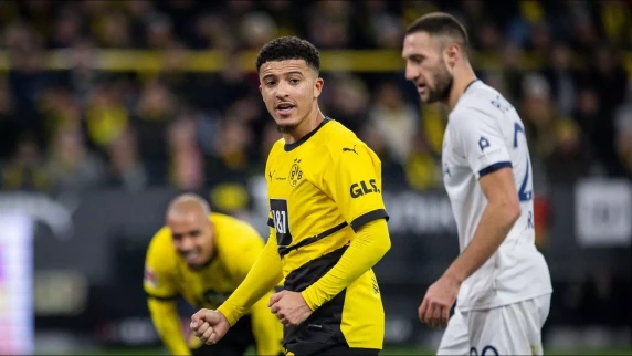 Injury woes hit Borussia Dortmund's Jadon Sancho