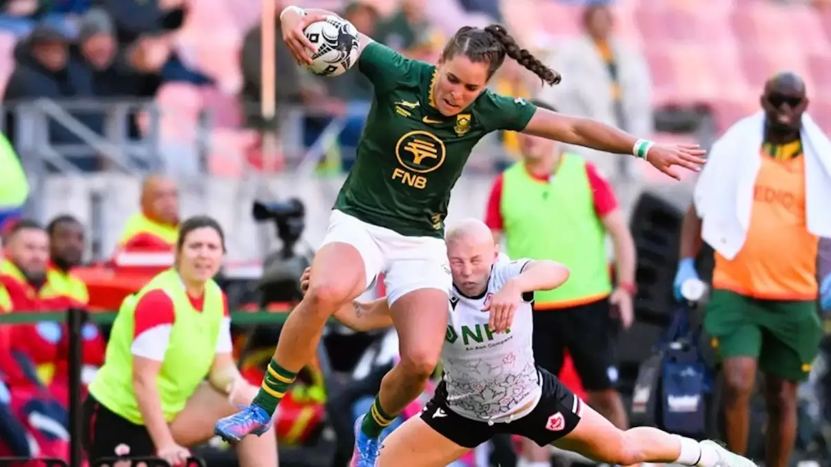 Swys de Bruin happy with Bok Women's effort against powerful Canada