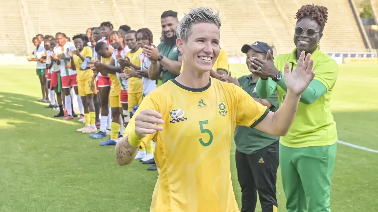 Janine van Wyk hopes autobiography inspires next generation of footballers Janine van Wyk hopes autobiography inspires next generation of footballers
