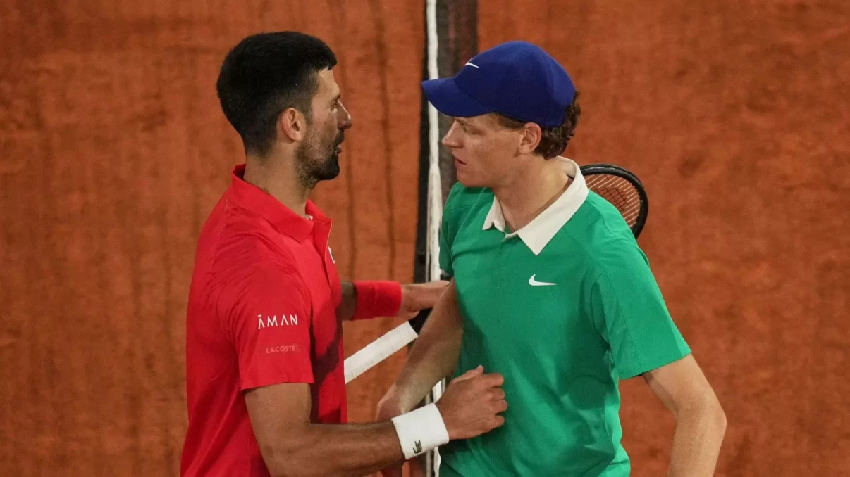 Jannik Sinner appreciates 'special' win over Novak Djokovic in French Open semi-finals