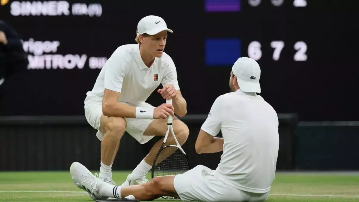 Cruel twist for Dimitrov as injury halts Wimbledon masterclass against Sinner