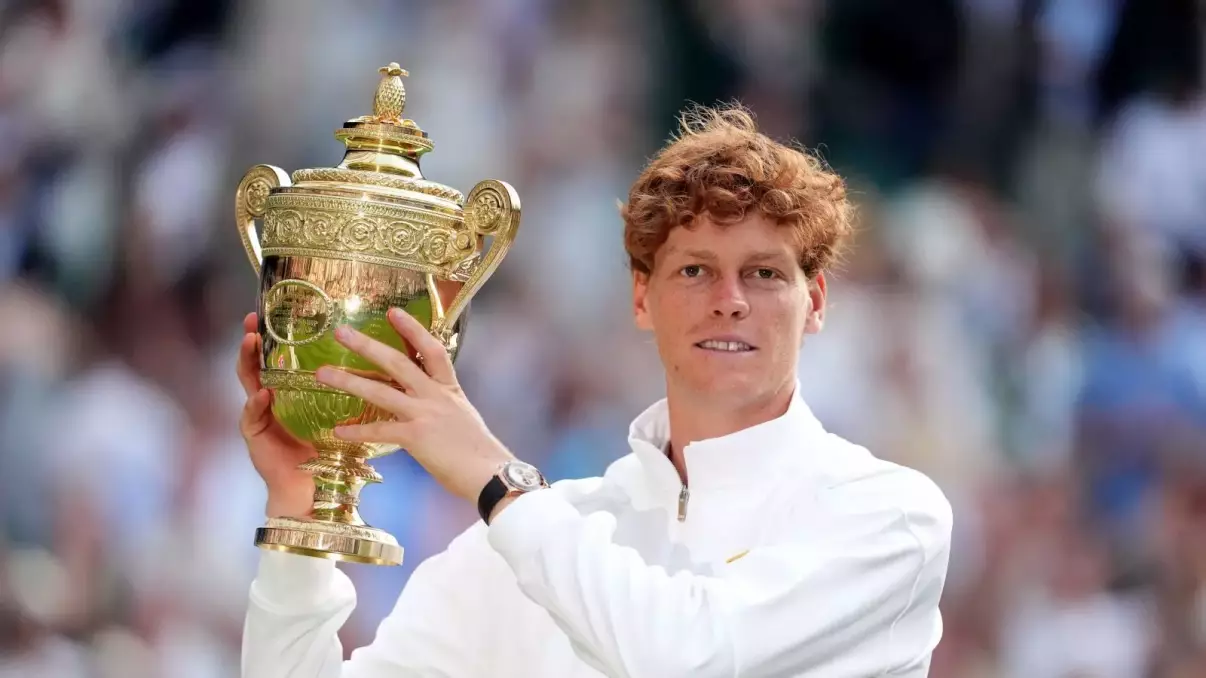 Jannik Sinner ends Carlos Alcaraz streak to claim Wimbledon crown