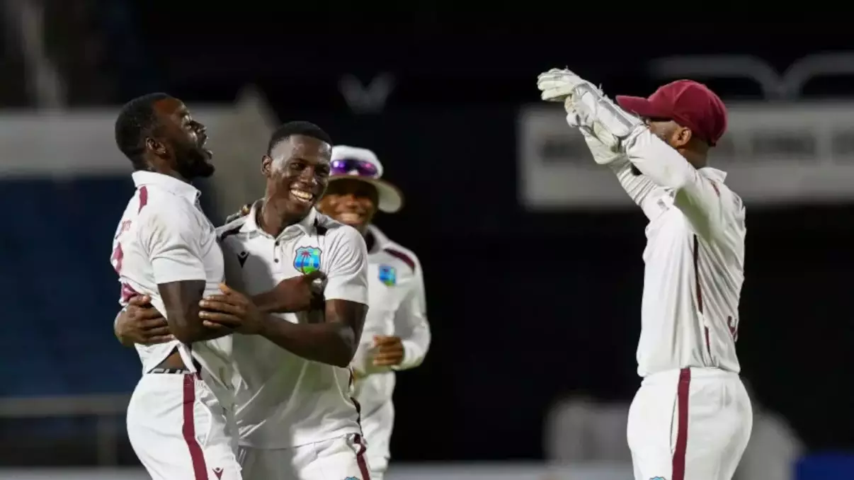 West Indies seamers stun Australia with night-time collapse