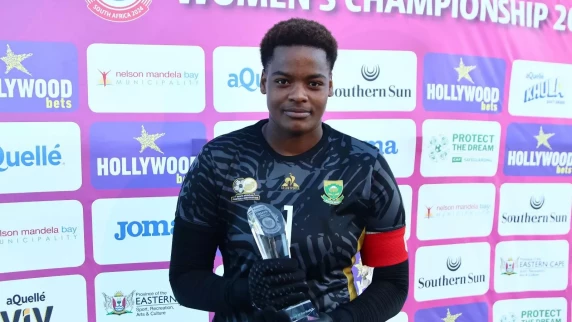 Banyana Banyana goalkeeper surprised by the attention her freekick is getting