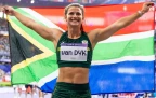 Jo-Ane Van Dyk fulfils her dream of winning a medal in her Olympic Games debut