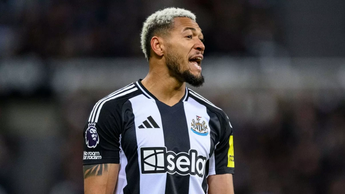 Eddie Howe: Joelinton unlikely to feature for Newcastle before end of season