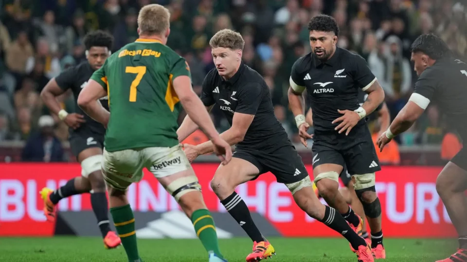 Jordie Barrett: Springboks' power and aerial game a major challenge
