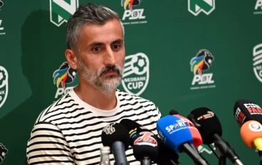 Jose Riveiro (Coach of Pirates) during the Nedbank Cup, Last 32 Gauteng press conference at Nedbank Headquarters on January 23, 2025 in Johannesburg, South Africa.