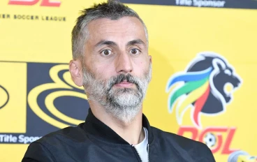 Orlando Pirates coach, Jose Riveiro during the Orlando Pirates press conference at PSL Headquarters on August 31, 2023 in Johannesburg, South Africa.