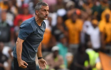 Orlando Pirates coach Jose Riveiro during the DStv Premiership match between Orlando Pirates and Kaizer Chiefs at FNB Stadium on March 09, 2024 in Johannesburg, South Africa.