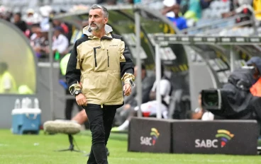 Jose Riveiro of Orlando Pirates during the CAF Champions League match between Orlando Pirates and CR Belouizdad at Orlando Stadium on January 12, 2025 in Johannesburg, South Africa.