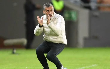 Jose Riveiro, head coach of Orlando Pirates during the Betway Premiership match between Orlando Pirates and Richards Bay at Orlando Stadium on November 05, 2024 in Johannesburg, South Africa.