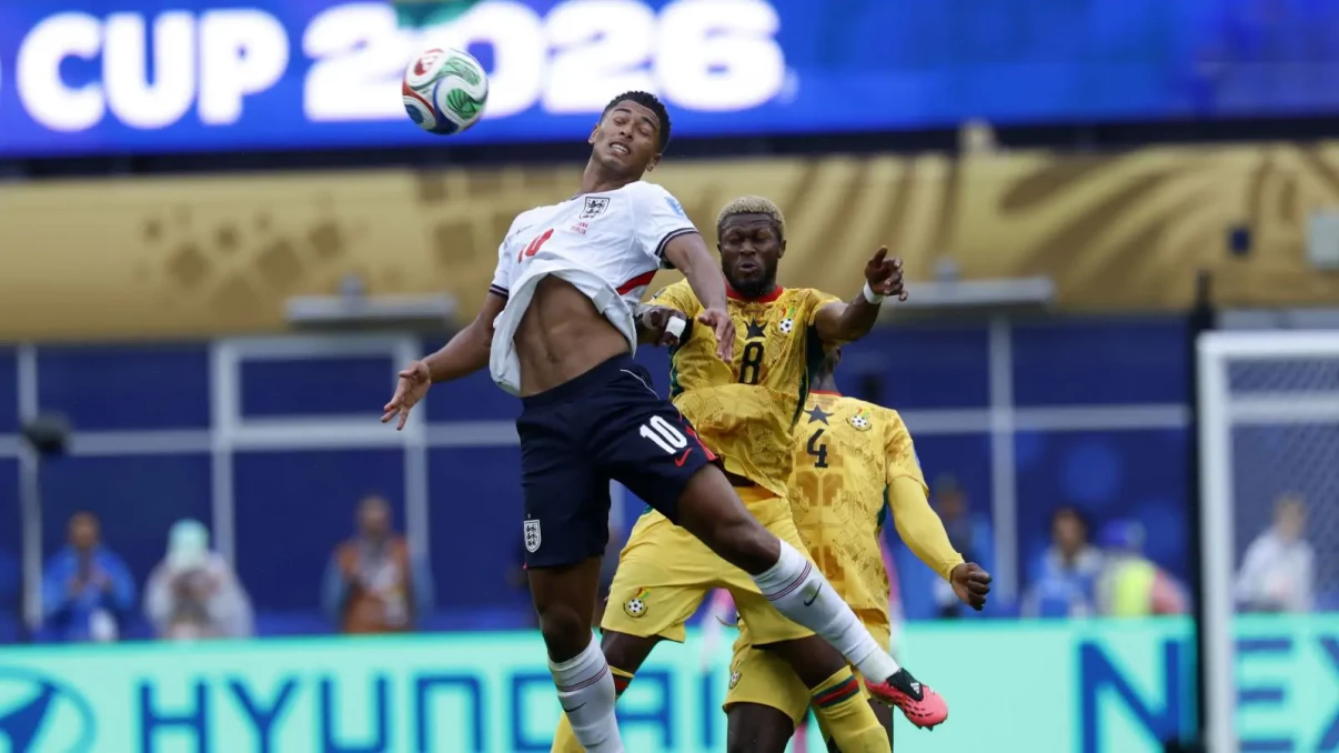 Jude Bellingham frustrated by defensive Ghana as England held to World Cup group stage draw Jude Bellingham frustrated by defensive Ghana as England held to World Cup group stage draw