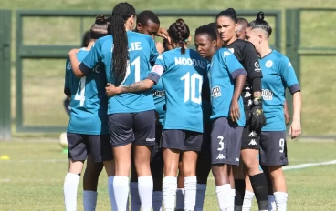 JVW FC huddle up in 2024 Hollywoodbets Super League season