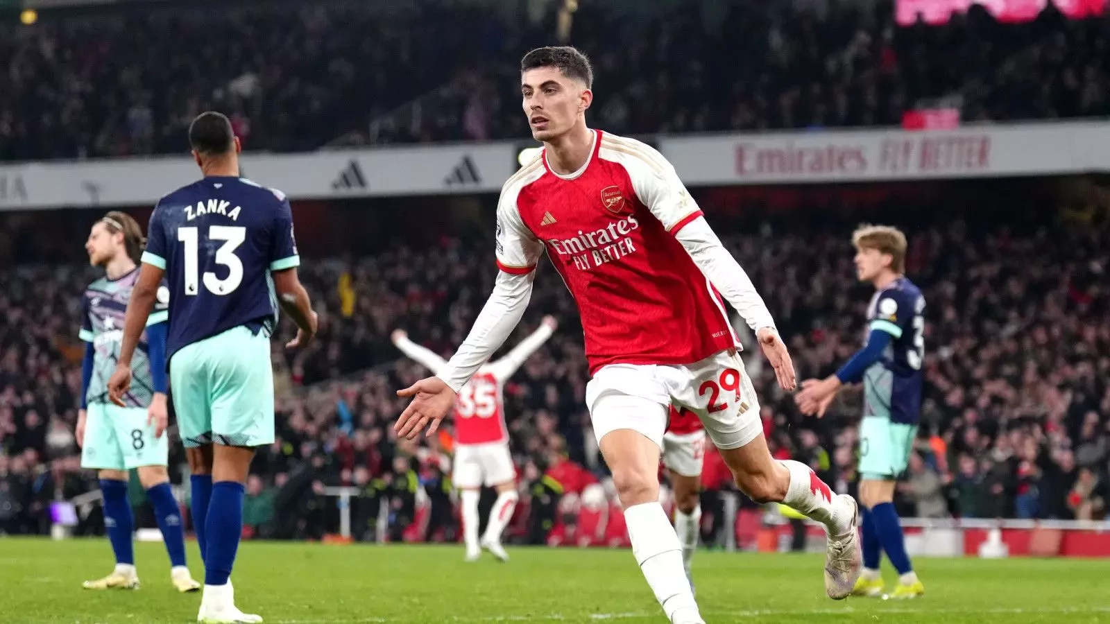 Kai Havertz delights in 'dream' Arsenal winner against Brentford | soccer