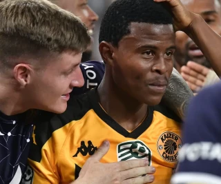 Kaizer Chiefs winger Happy Mashiane in Nedbank Cup