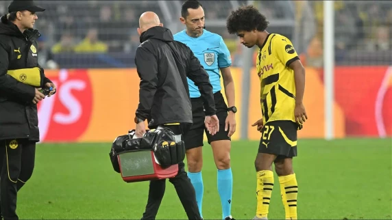 Borussia Dortmund's Karim Adeyemi faces injury setback