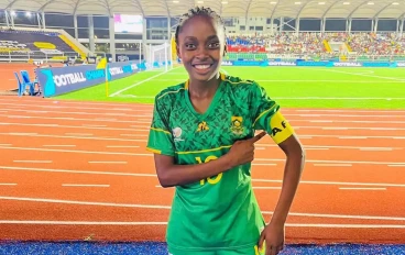 SA U17 Women's National Team captain Katlego Malebane