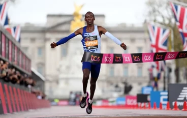 Kenyan long-distance runner, Kelvin Kiptum