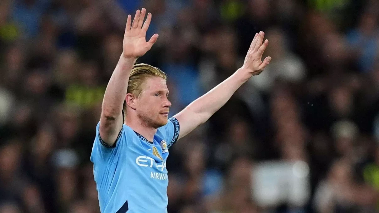 Kevin De Bruyne bids emotional farewell as Man City beat Bournemouth