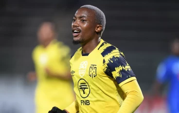 Cape Town City striker Khanyisa Mayo