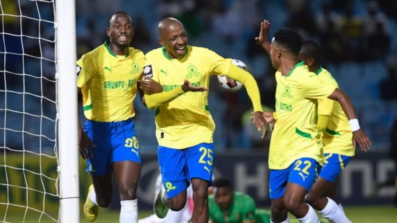 Sundowns maintain perfect league record after beating Royal AM at Loftus