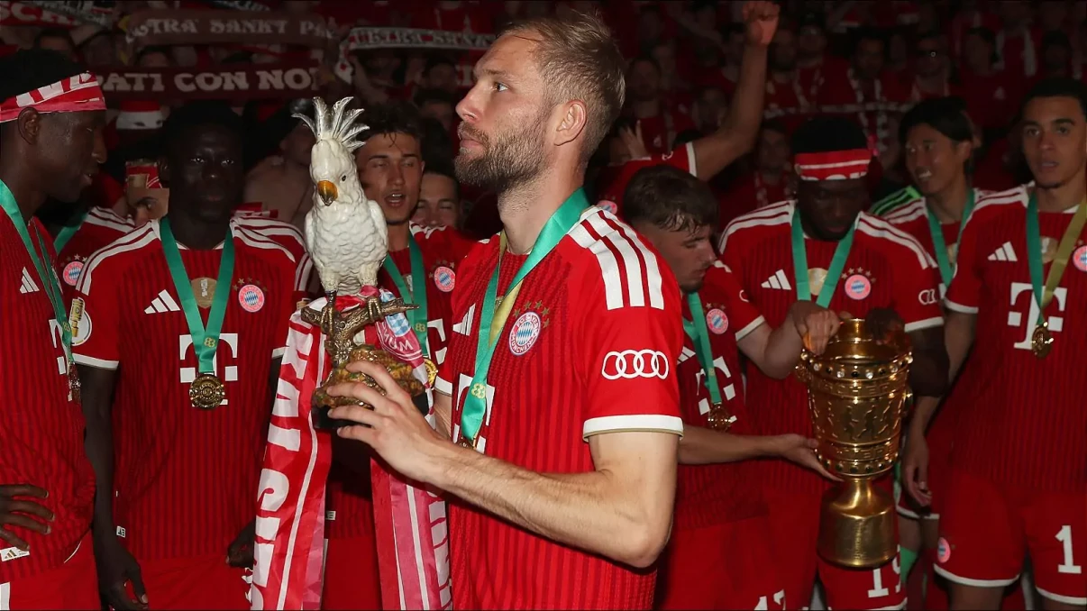 'I feel comfortable here' - Konrad Laimer hints at Bayern Munich stay after cup glory 'I feel comfortable here' - Konrad Laimer hints at Bayern Munich stay after cup glory