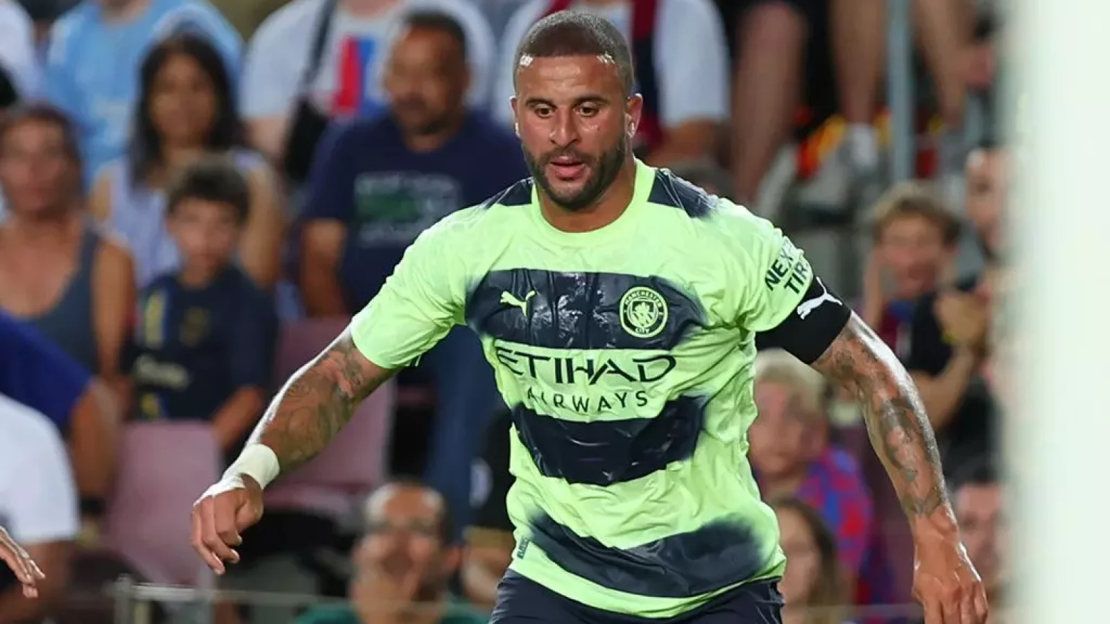 Manchester City's Kyle Walker misses training ahead of Champs League ...