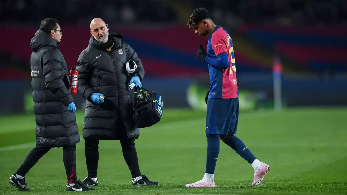 Barcelona's 'Golden Boy' Lamine Yamal sidelined for a month