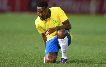 Mamelodi Sundowns midfielder Lebo Maboe