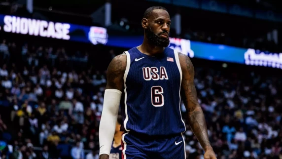 LeBron James selected as Team USA's male flagbearer for Olympic opening ceremony