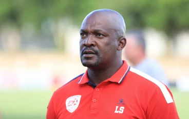 Lehlohonolo Seema head coach of Sekhukhune United during the Betway Premiership match between Sekhukhune United and SuperSport United at Old Peter Mokaba Stadium on February 09, 2025 in Polok