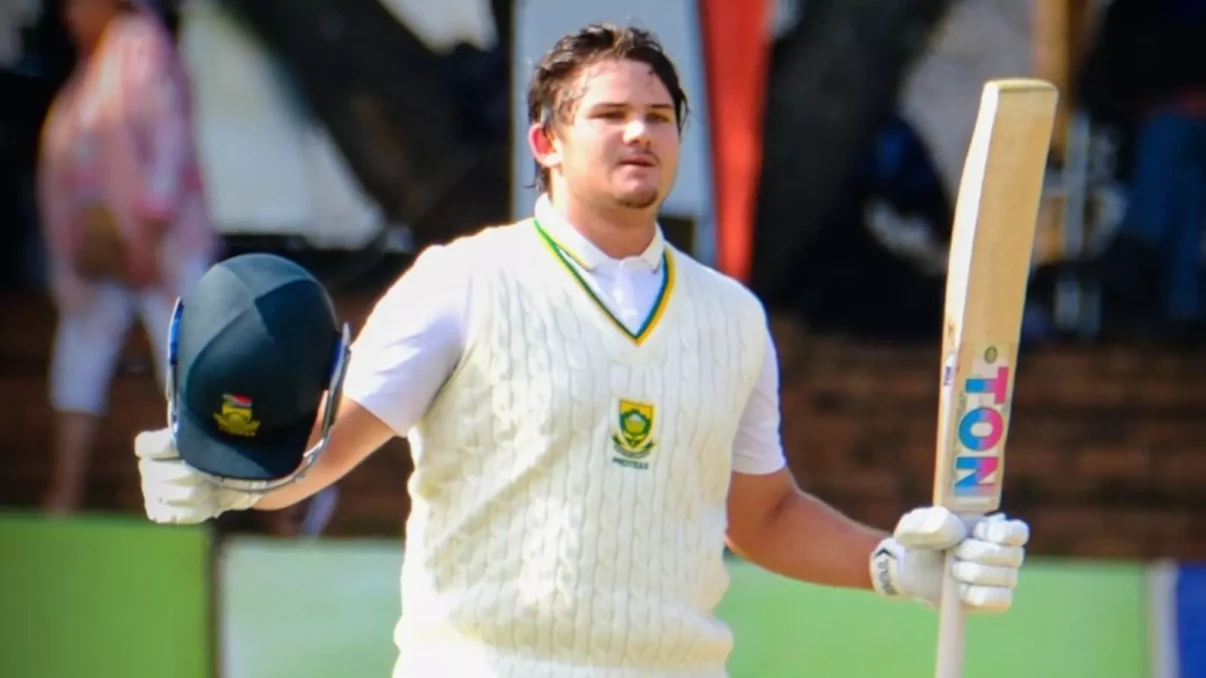 Lhuan-dre Pretorius hits century on Test debut to help Proteas recover against Zimbabwe