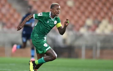 Linda Mntambo of Sekhukhune United during the CAF Champions League Second Preliminary Round, 2nd Leg match between Sekhukhune United F.C. and Lunda Sul at Peter Mokaba Stadium on September 21