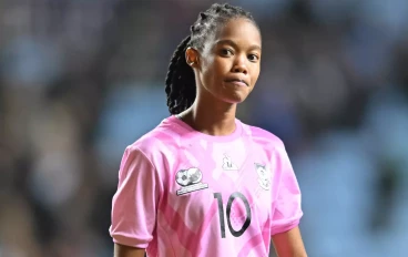 Banyana Banyana midfielder Linda Motlhalo