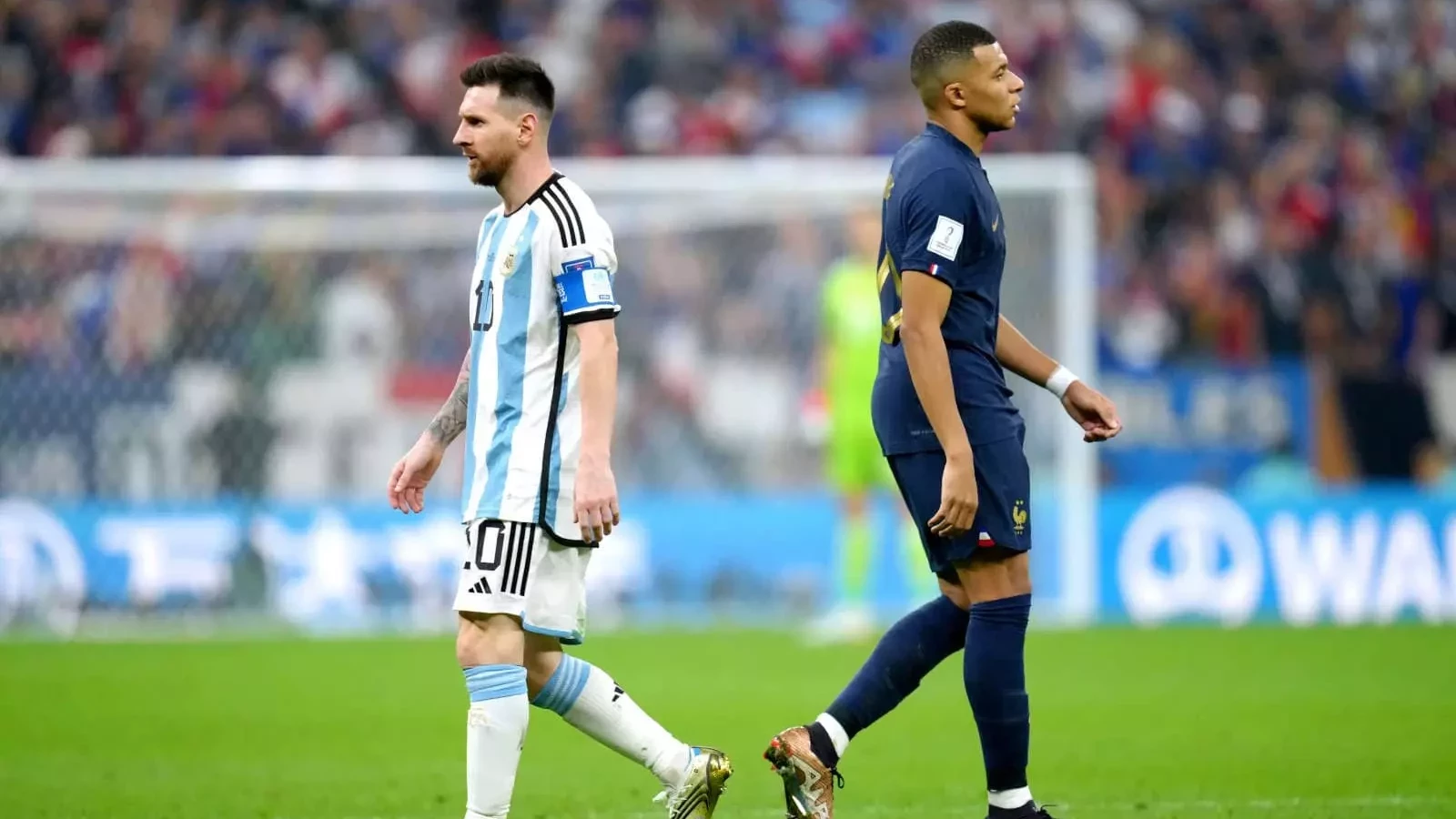 World Cup 2022 final: Lionel Messi v Kylian Mbappe: A passing of