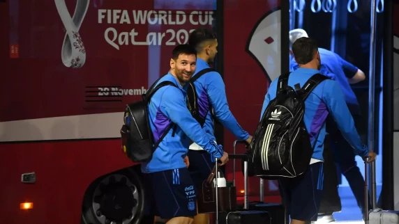 Lionel Messi, Argentina land in Qatar after 5-0 World Cup warm-up win