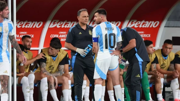 Lionel Messi plays down injury fears after knock in Argentina's Copa America win over Chile