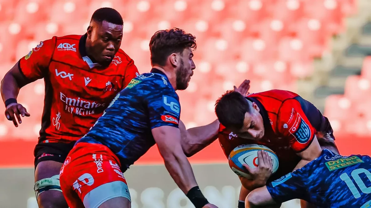 Lions out of URC playoff race after defeat to Scarlets in Johannesburg