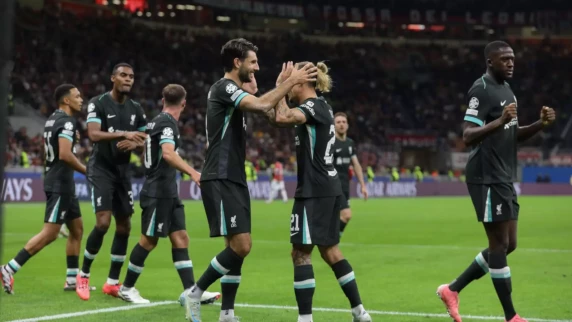 Liverpool mark Champions League return with win against AC Milan at the San Siro