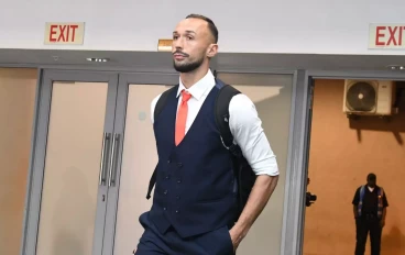 Samir Nurković arrives at the stadium ahead of the DStv Premiership match between Kaizer Chiefs and TS Galaxy at Peter Mokaba Stadium on May 07, 2024 in Polokwane, South Africa.