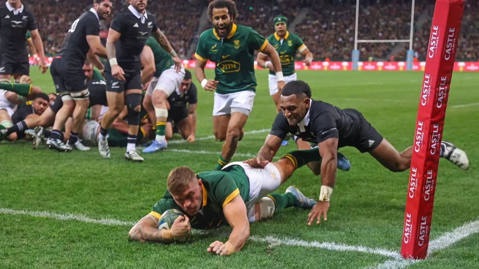Springboks come up clutch once again to down All Blacks and clinch