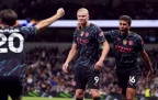 Erling Haaland nets double against Tottenham as Man City take control of title destiny